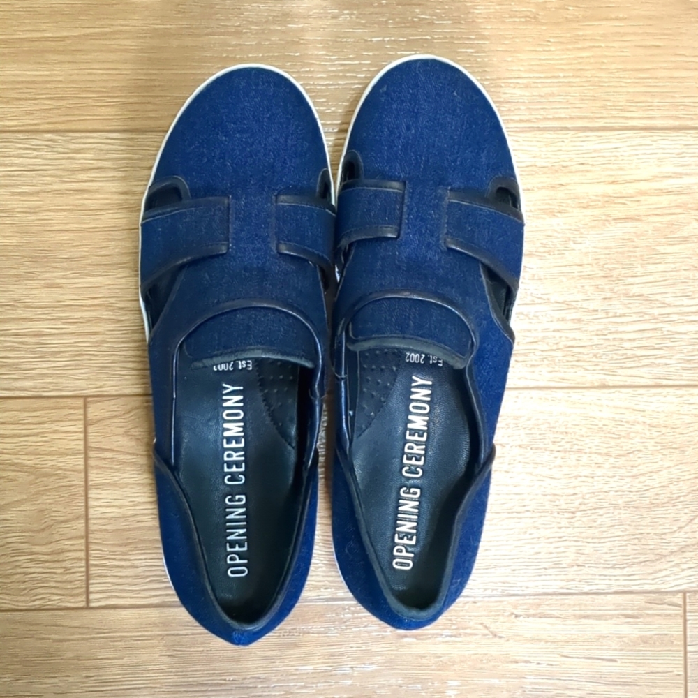 Opening Ceremony Binx denim flatform